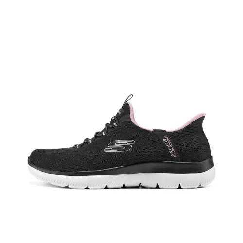 Skechers SPORT WOMENS Anti Slip Wear Resistant Low Top Casual Shoes Women's Black