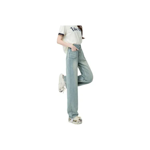 Shavani Jeans Women's Light Blue