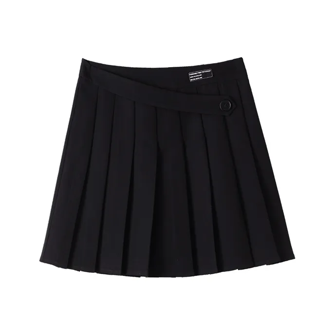 HIPPIEMISS Casual Short Skirts Women's Black-0
