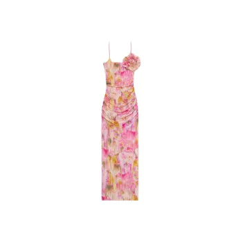 Blumarine Floral print Maxi Dress