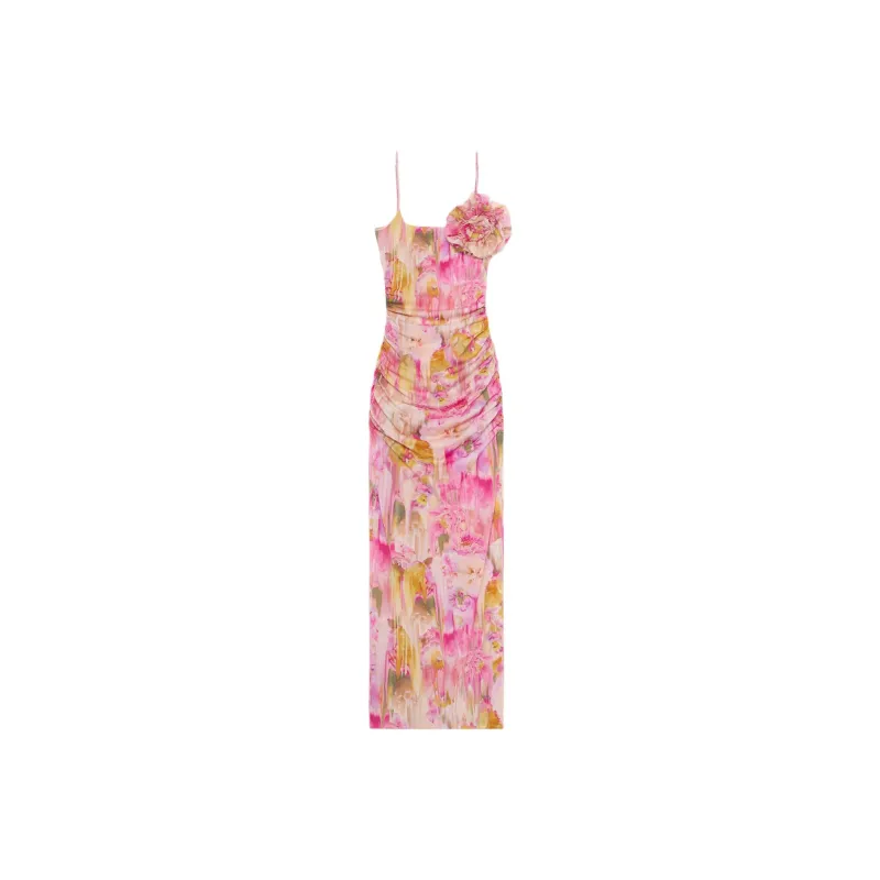 Blumarine Floral print Maxi Dress-0