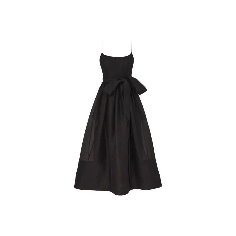 Zimmermann SS25 Slip Dresses Women's Black-0