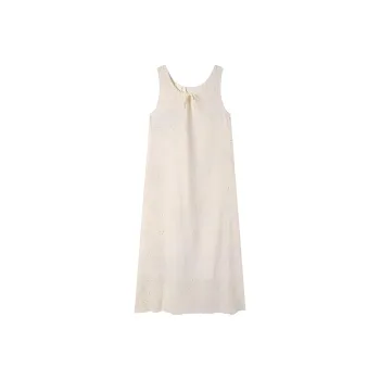 PAIN OR PLEASURE Sleeveless Dress Women's Apricot