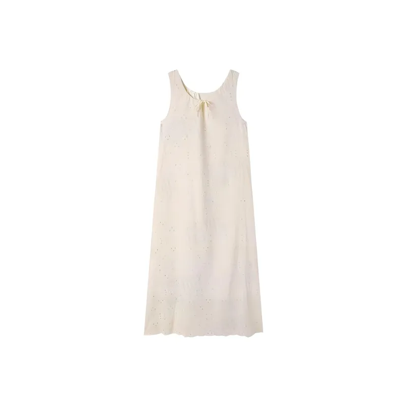 PAIN OR PLEASURE Sleeveless Dress Women's Apricot-0