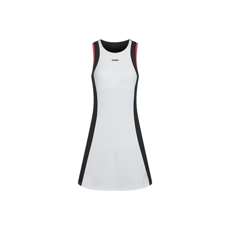 KSWISS Comfortable And Breathable Classic Style Sleeveless Tennis Dress Women's 101 K02C WHT1-0