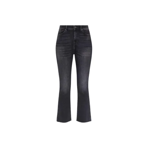 SEVEN FOR ALL MANKIND Cropped Flared Jeans