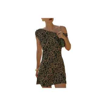 REFORMATION Kristine Dress Sleeveless Dress Women's Brown