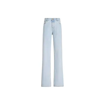 ETRO Pegaso Embroidered Straight-Leg Jeans