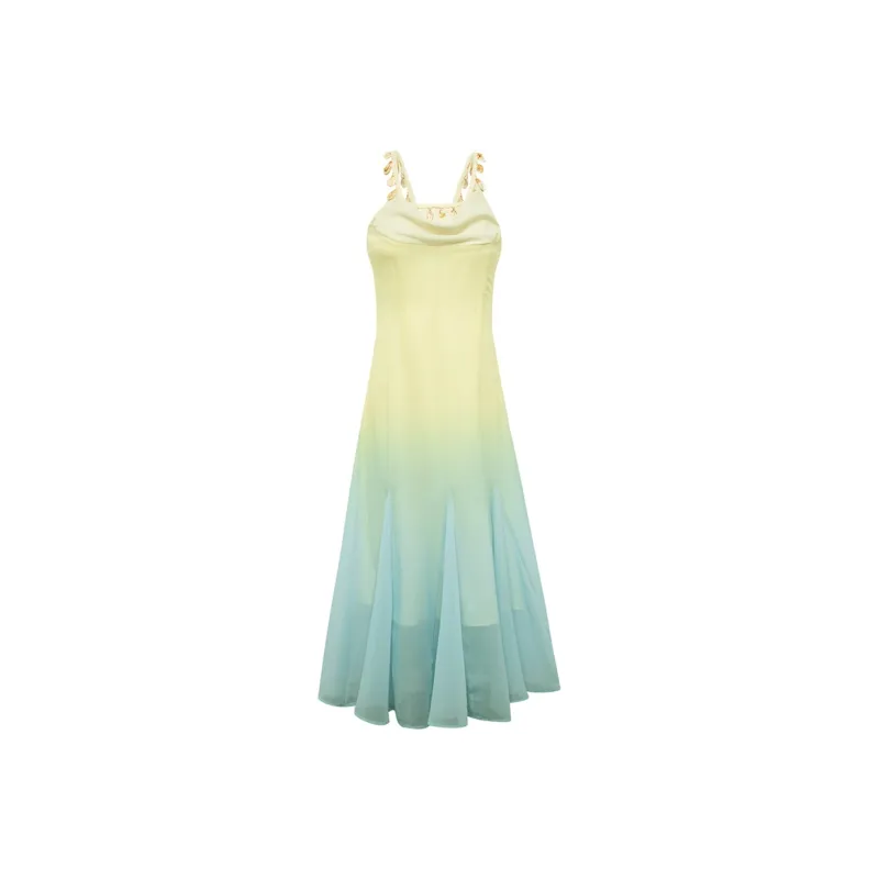 SINBOS Slip Dress Women's Sea Salt Lemon-0