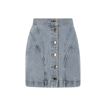 ACLER Denim Short Skirts Women's Blue
