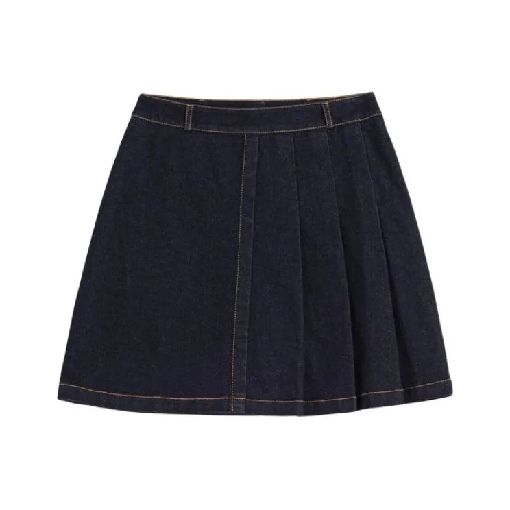 GAP Casual Short Skirts Women's Dark Blue-0