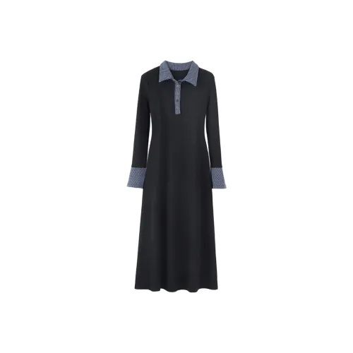 JOSR Long Sleeved Dress Women's Black
