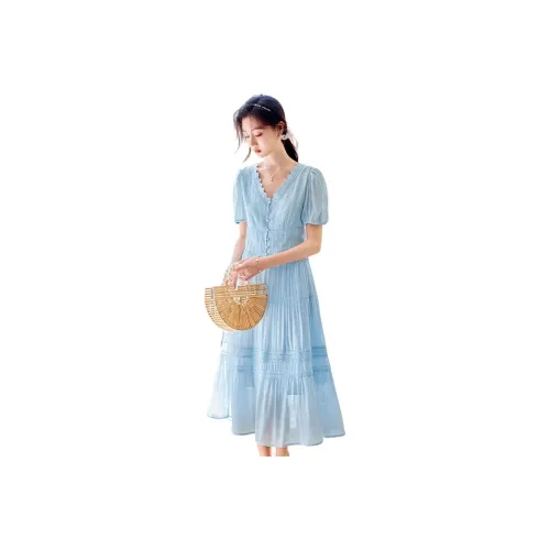 Like The Age Of Water Skirt Set Women's Blue