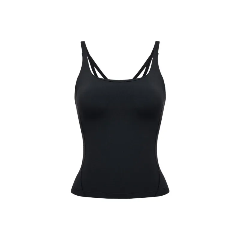 Lululemon Sleeveless Sports Shirts Women's Black-0