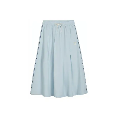 PUMA INFUSE Casual Long Skirts Women's Light Blue