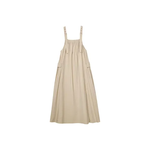 The Plums Are Cooked Slip Dress Women's Milk Coffee