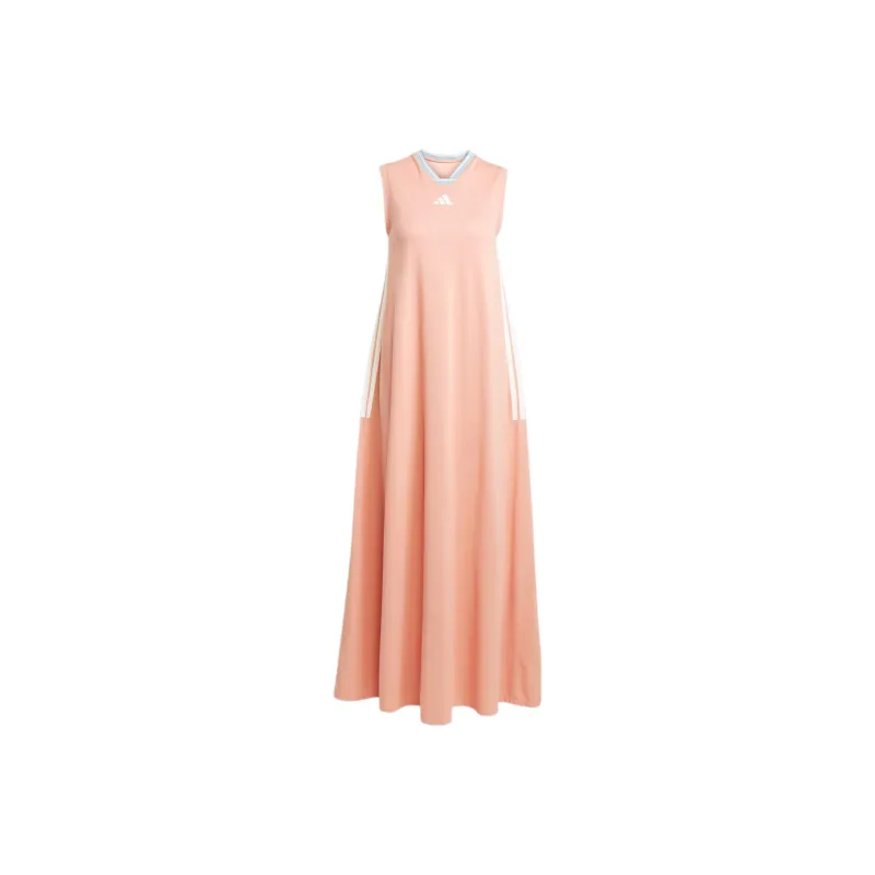Adidas Free Shipping With AdiClub Tiro Cut 3 Stripes Soft Mesh Long Dress-0