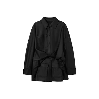 Ouyang Long-Sleeved Dresses Women's Black