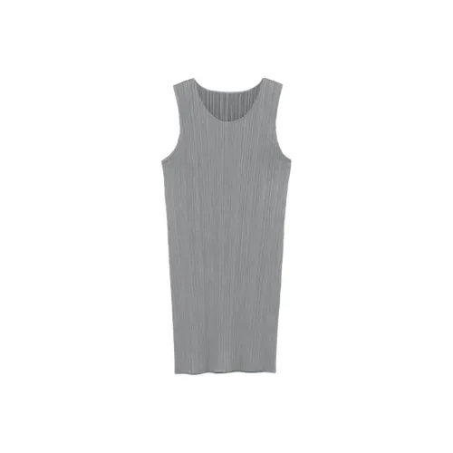 ISSEY MIYAKE Plissé Mini Dress