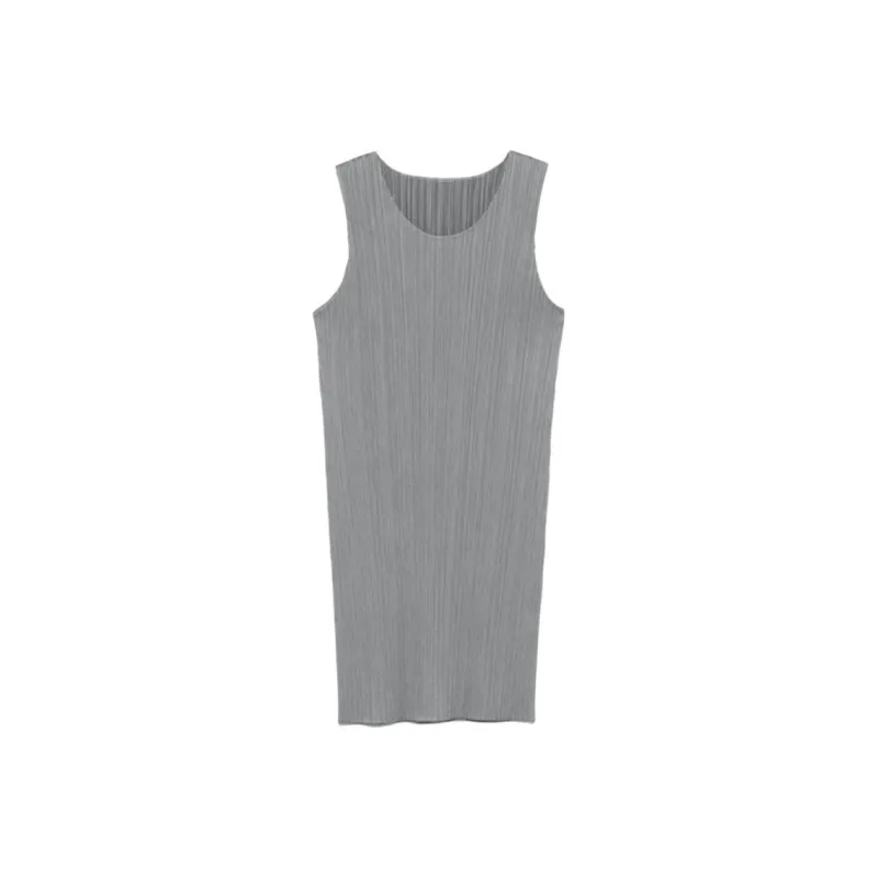 ISSEY MIYAKE Plissé Mini Dress-0