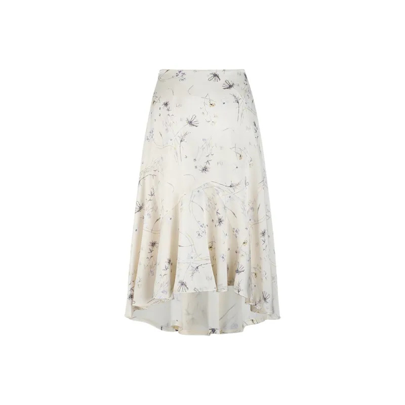 THE SEA LIFE Casual Long Skirt Women's Ice Cream-0
