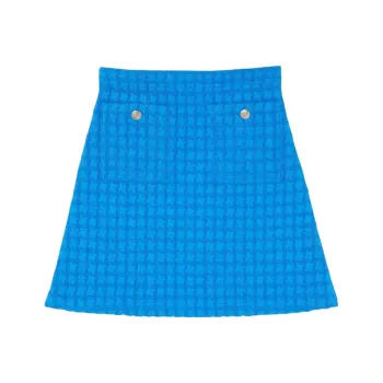 Sandro Casual Short Skirts Women's Blue
