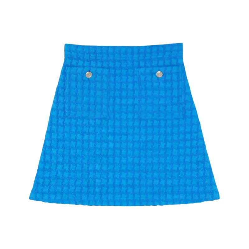 Sandro Casual Short Skirts Women's Blue-0