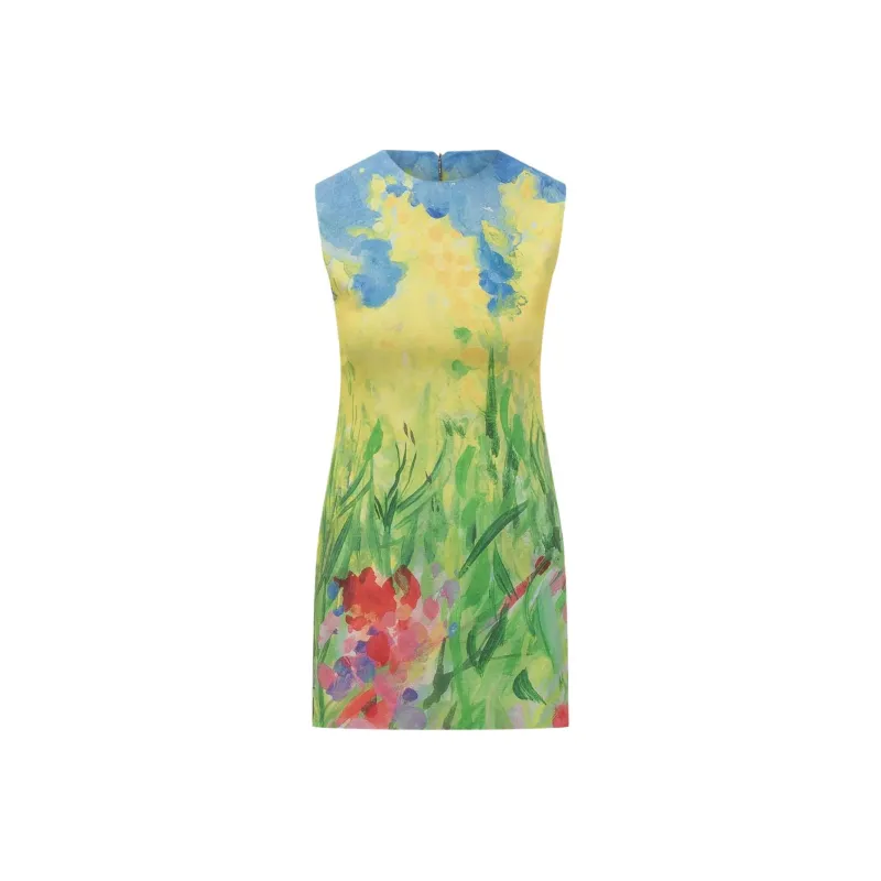 MSGM Floral print Dress-0