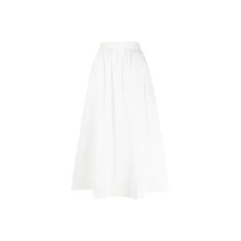 TOTEME Casual Long Skirts Women's White