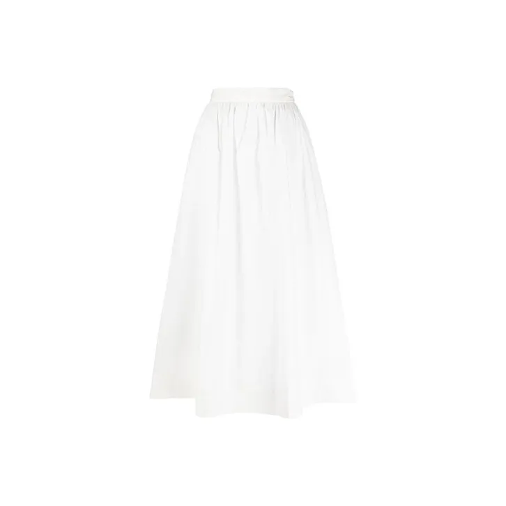 TOTEME Casual Long Skirts Women's White-0