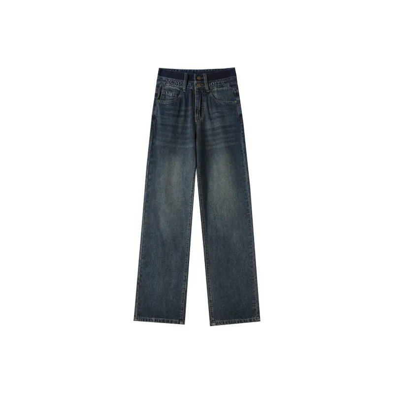 FAWENXIANGZI Jeans Women's Concrete Gray-1