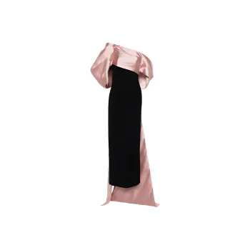 Solace London Raye Off shoulder Maxi Dress