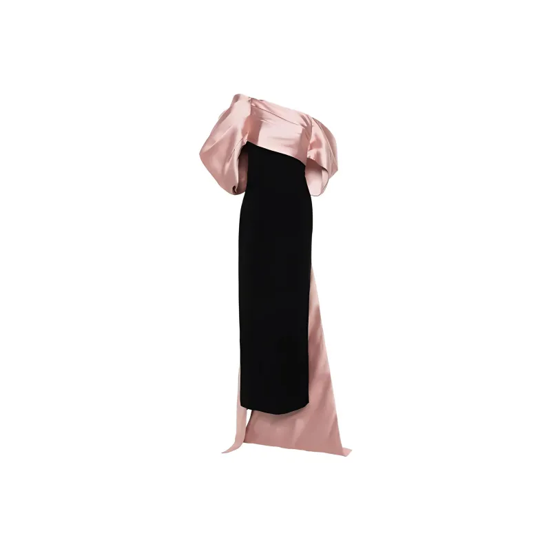 Solace London Raye Off shoulder Maxi Dress-0