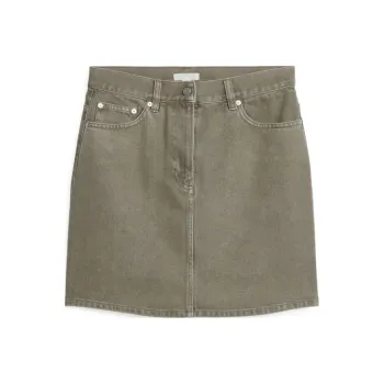 ARKET Denim Short Skirts Women's Beige