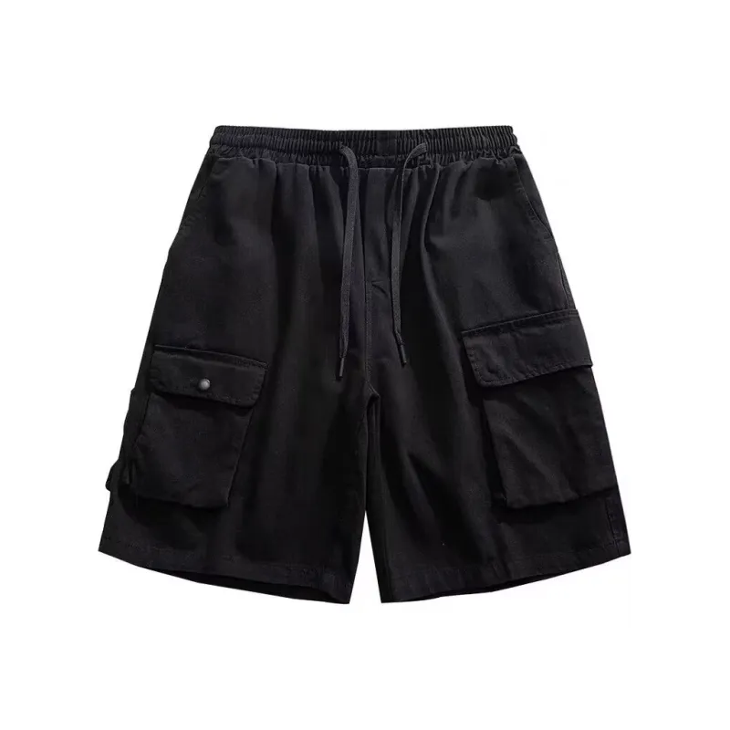TONYBEAR Casual Shorts Men Black-0