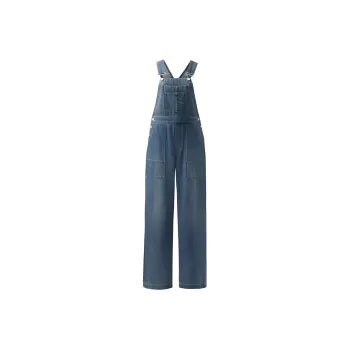 GOELIA Overalls Women's Denim Blue