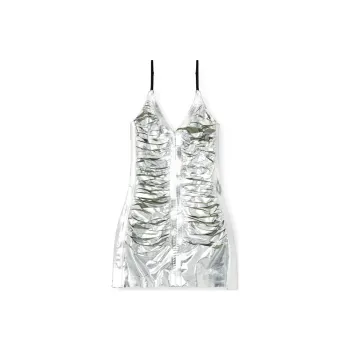 DIESEL D Lamante V Neck Mini Dress