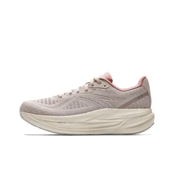 Anta Shock Absorbers With Slip Resistant And Abrasion Resistant Properties Low Top Running Shoes Women's Lotus Gray