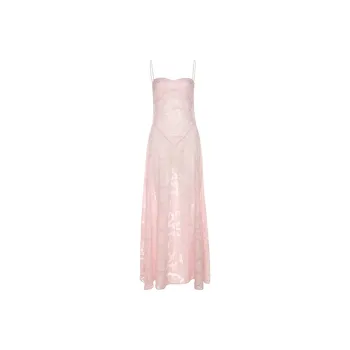 SECFLY OFFICIAL Slip Dress Women's Pink