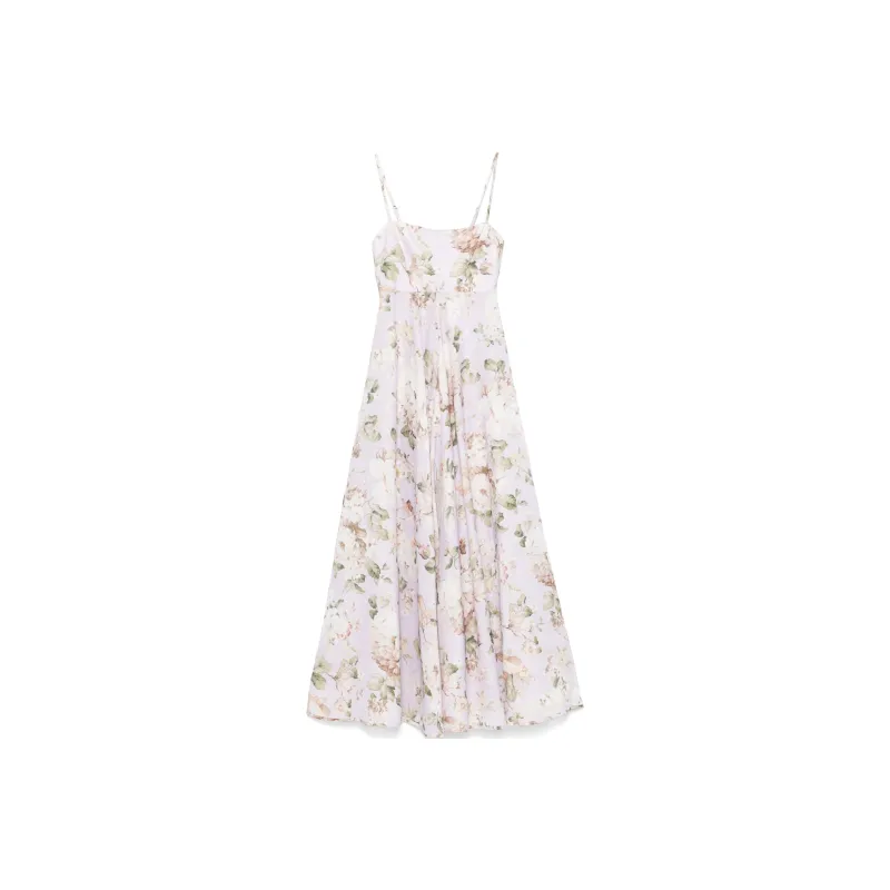 Zimmermann Acacia Floral Printed Midi Dress-0