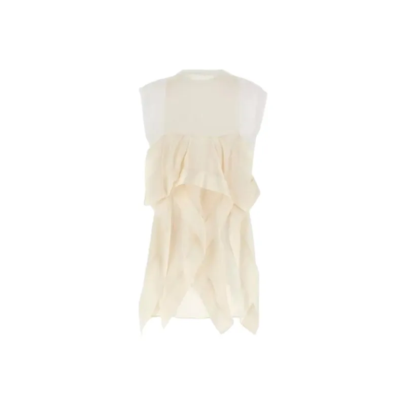 Sacai Jersey Mini Dress-0