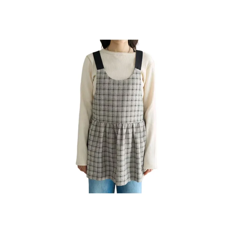 FREAK'S STORE Sleeveless Dress Women's Plaid Pattern-0