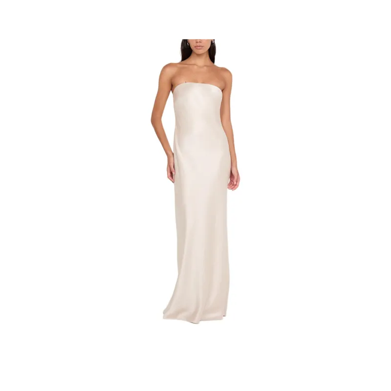BEC+BRIDGE AUSTEN STRAPLESS MAXI DRESS Sleeveless Dress Women's SAND/Sand-0