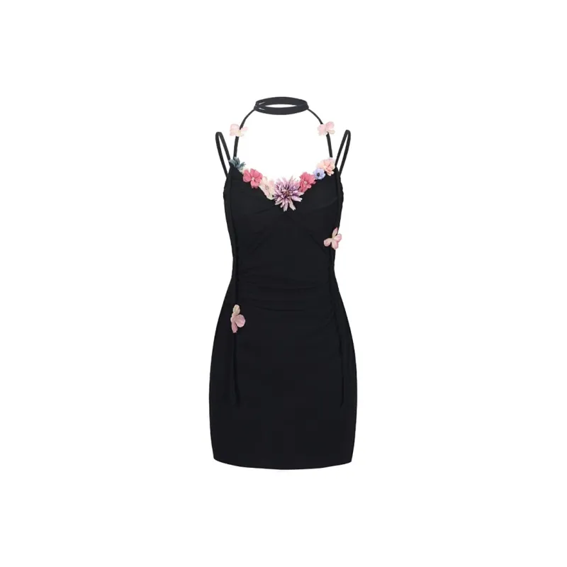 Incolore Slip Dress Women's Black-0