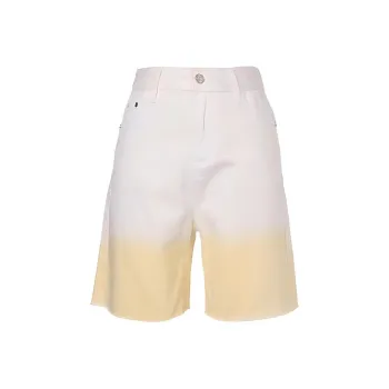 XII BASKET Denim Shorts Women's White