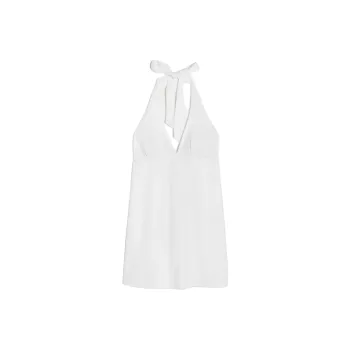 Hollister Sleeveless Dress Women's White