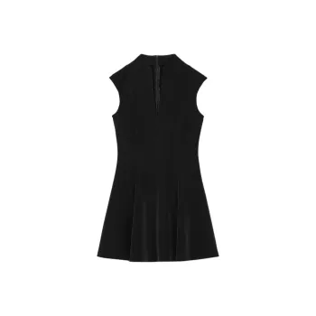 ZARA Sleeveless Dress Women's Black