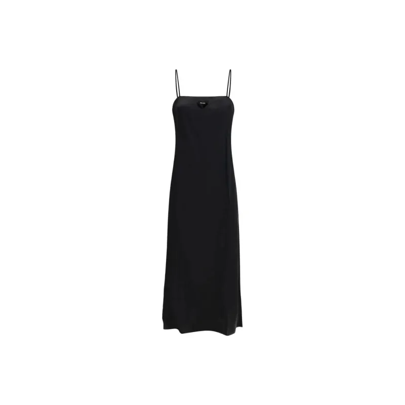 PRADA Slip Dresses Women's Black-0