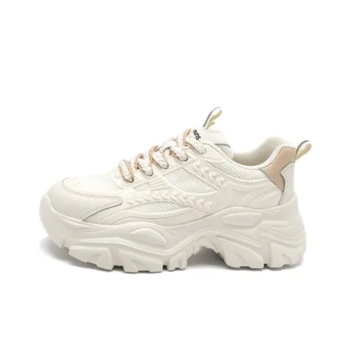 15 MINS Breathable Low Top Chunky Sneakers Women's