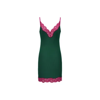 SAINT LAURENT Slip Dress Women's Green